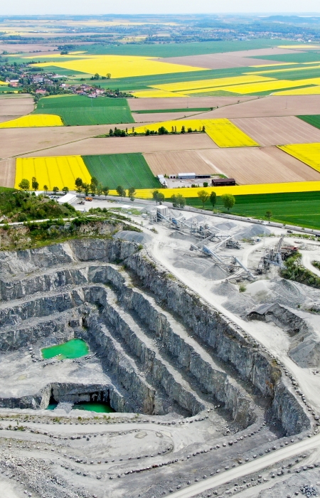 Kopalnia złóż gabra na Dolnym Śląsku