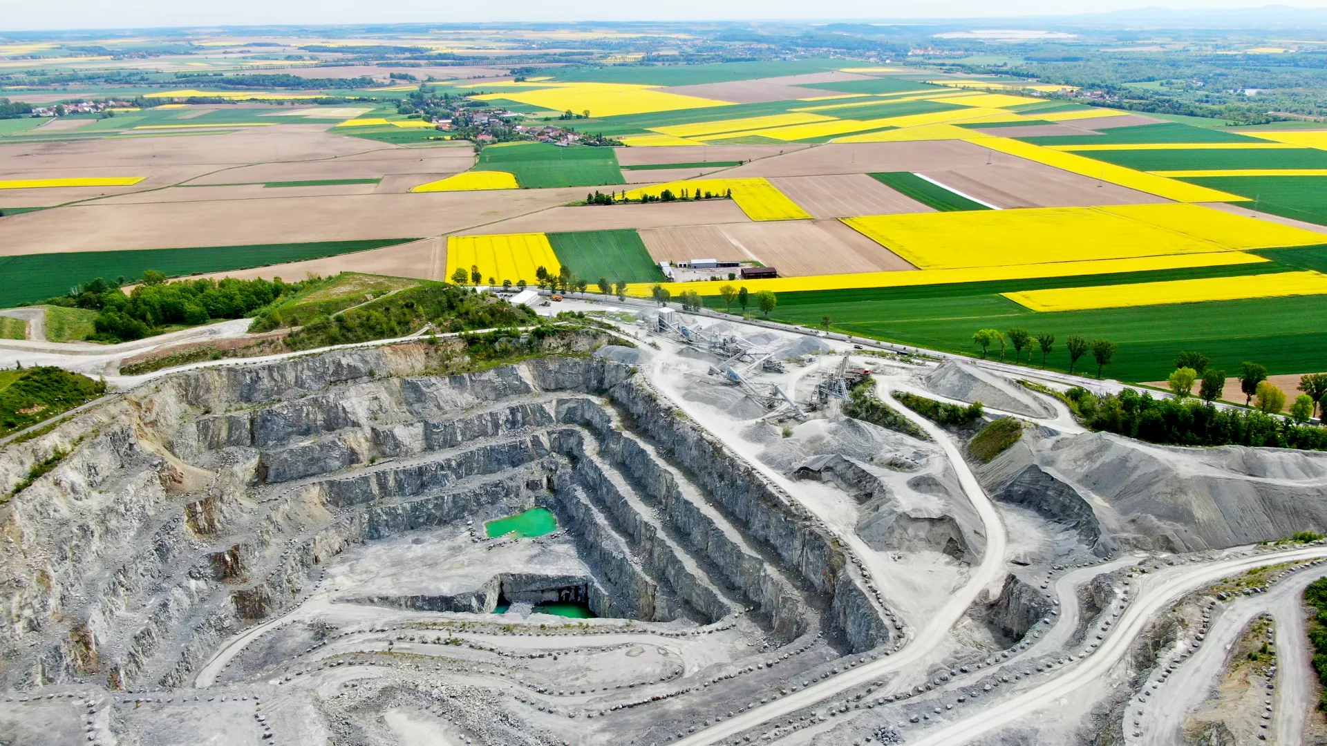 Kopalnia złóż gabra na Dolnym Śląsku