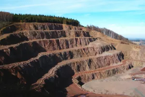 Kopalnia melafiru w Rybnicy Leśnej