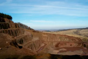 Kopalnia melafiru w Rybnicy Leśnej